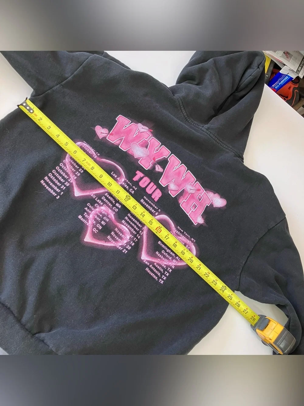 Dro Kenji WYWH tour hoody Medium